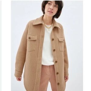 Aritzia - Ganna Shirt Jacker, Wilfred Free - Chasm, Small